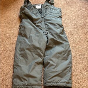 Old Navy Kids Charcoal snow bibs/Overalls